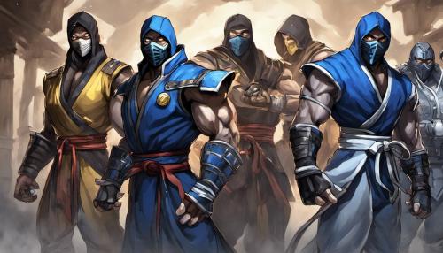 Mortal kombat noob siabot anime shadow subzero