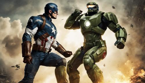 Captain america vs master chief