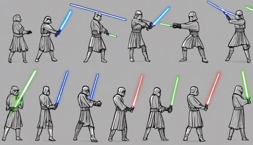 All lightsaber fighting styles