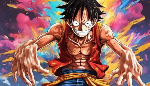 Luffy from onepiece. Cool stance