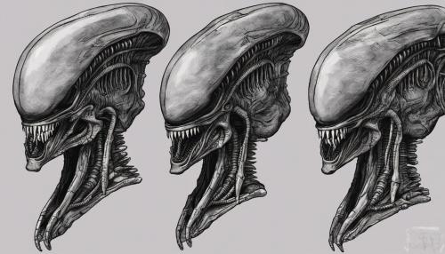 Xenomorph head