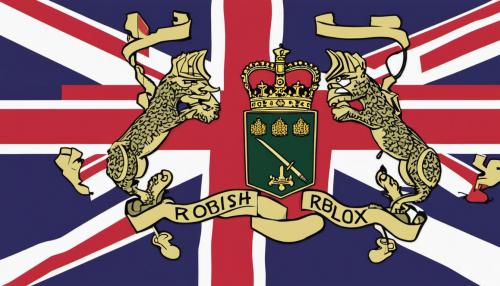 Roblox british Army logo