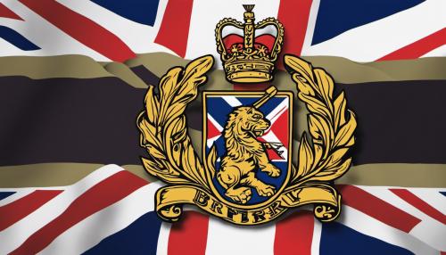 British army logo, with the name:British army