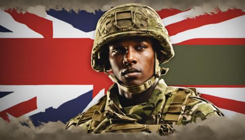 British army logo, with the name:British army