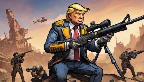 Donald trump sniper borderlands 3