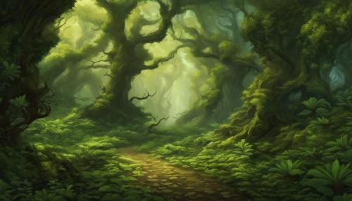 Ancient forest