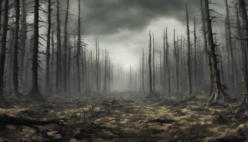 Apocalypse wasteland forest