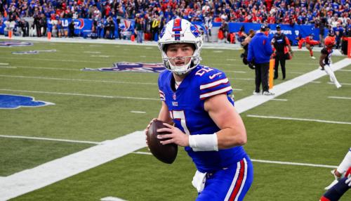 Buffalo bills quarterback Josh Allen