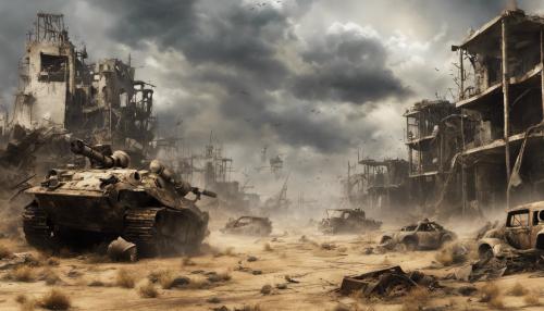 War torn apocalypse wasteland