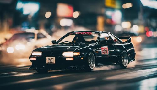 Nissan Silvia, 180sx drifting tokyo