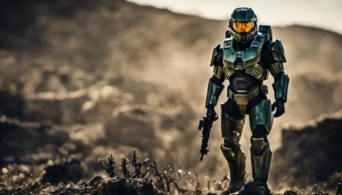 Post apocalyptic Master Chief Spartan 117