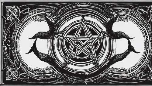 Demon horn lilith pentagram