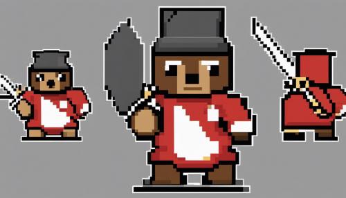 Teddy bear samurai