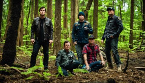 Tom Delonge, aliens, and Bigfoot chillin' in the woods