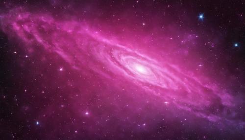 Pink galaxy