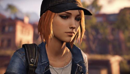 Very game like version of chloe price from the life is strange video game