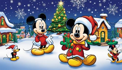 Mickey and Pluto Christmas