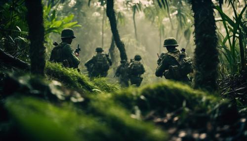 Army jungle ambush