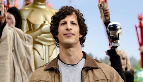 Andy samberg as a jedi.