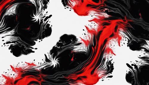 black background. black and red ink fire abstract 4k wallpaper