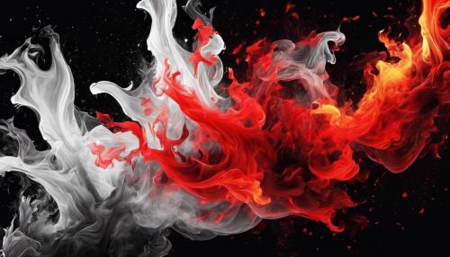 black background. absolutly no white. only red color and only black color black and red ink fire abstract 4k wallpaper