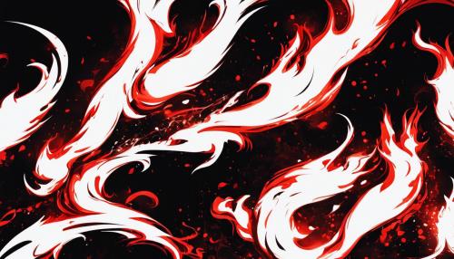 black background. absolutly no white. only red color. only black color. black and red ink fire 4k wallpaper