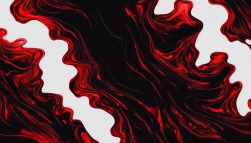 in a dark place no light. black liquid. moving black liquid that is also red. black background. only red color. only black color. black and red ink fire 4k wallpaper