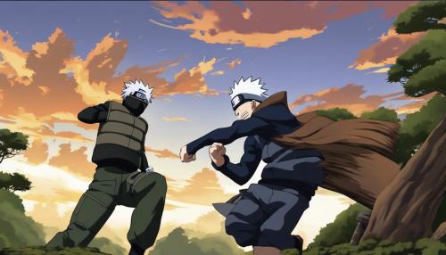 Kakashi vs tobi