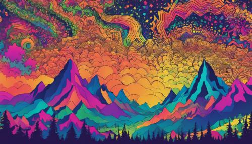 Psychedelic Music Mountains 