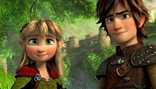 Astrid and hiccup 