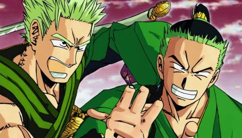 Zoro and gohan