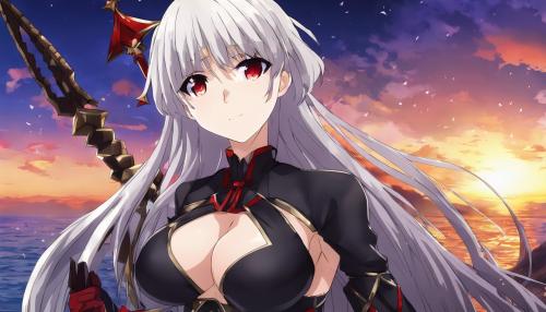 Jeanne d'Arc (Alter) bikini anime fate