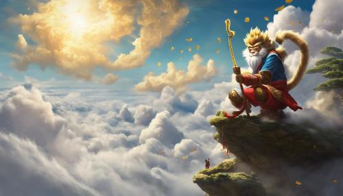 Wukong riding his cloud