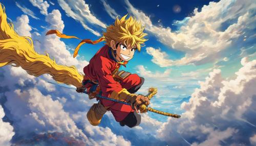 Wukong riding his cloud