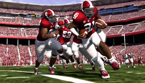 Crimson tide football game 3D