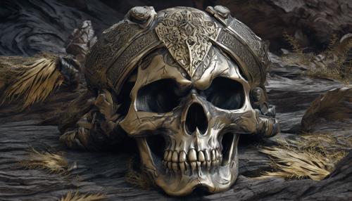 Cool brootal skull hardcore