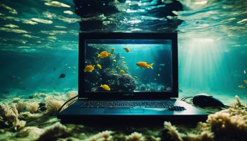 Gaming pc under water