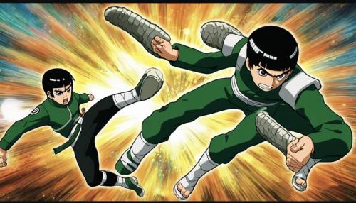 Rock lee fighting garra