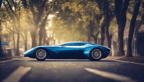 Aston Martin DP-100 Blue