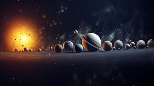 Amazing solar system.