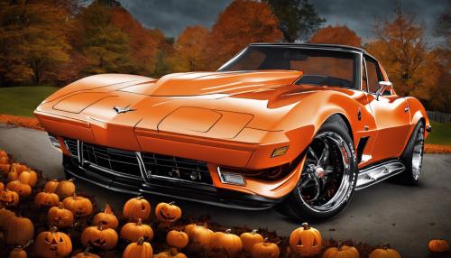 Halloween corvette orange