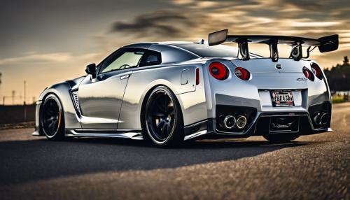 Clean gtr in road