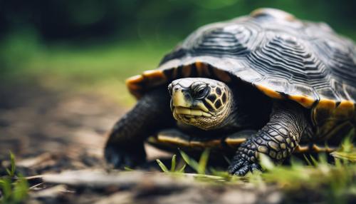 A really old Turtle with a beard 