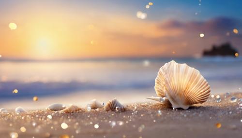 shells, beach, fantasy