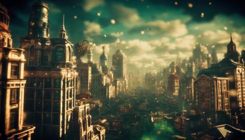 The city of Rapture from Bioshock