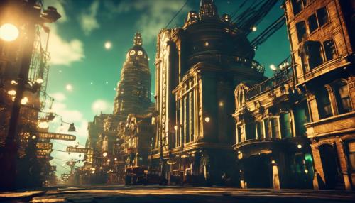 The city of Rapture from Bioshock