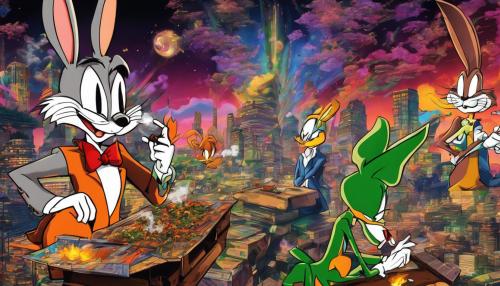 Looney Tunes Smoking 420 