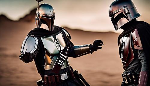 Mandalorian fights darth vader