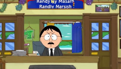 Randy marsh fingering himself