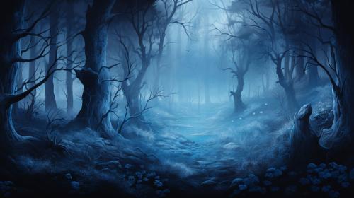 Blue forest
